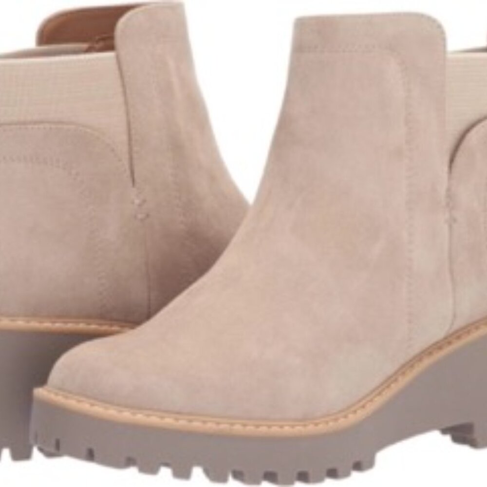 Dolce Vita Beige Ankle Boots